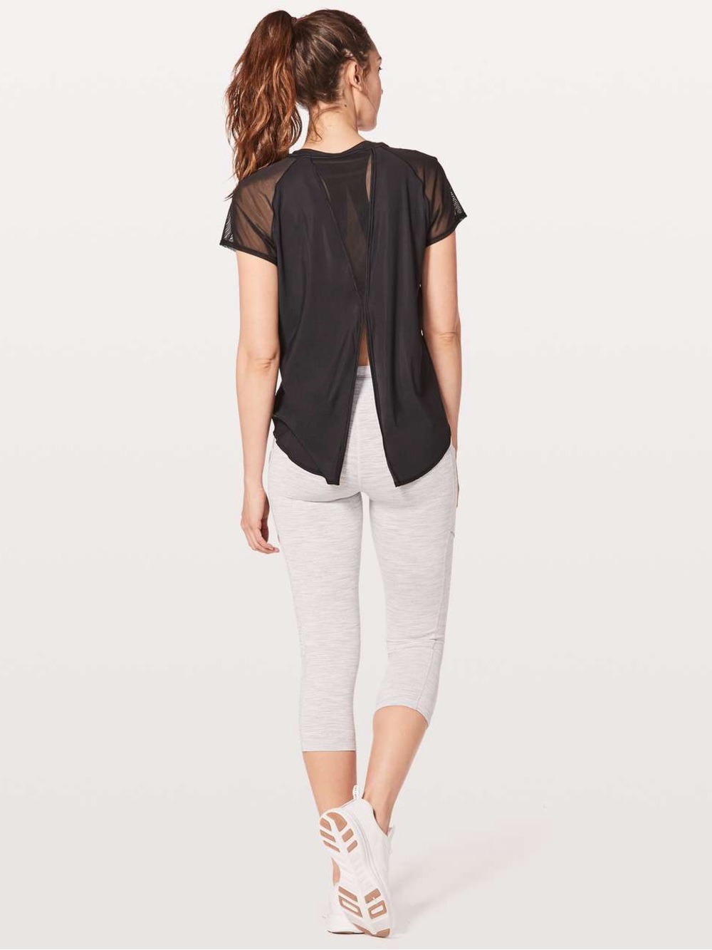 Lululemon Mix & Mesh Short Sleeve Tee